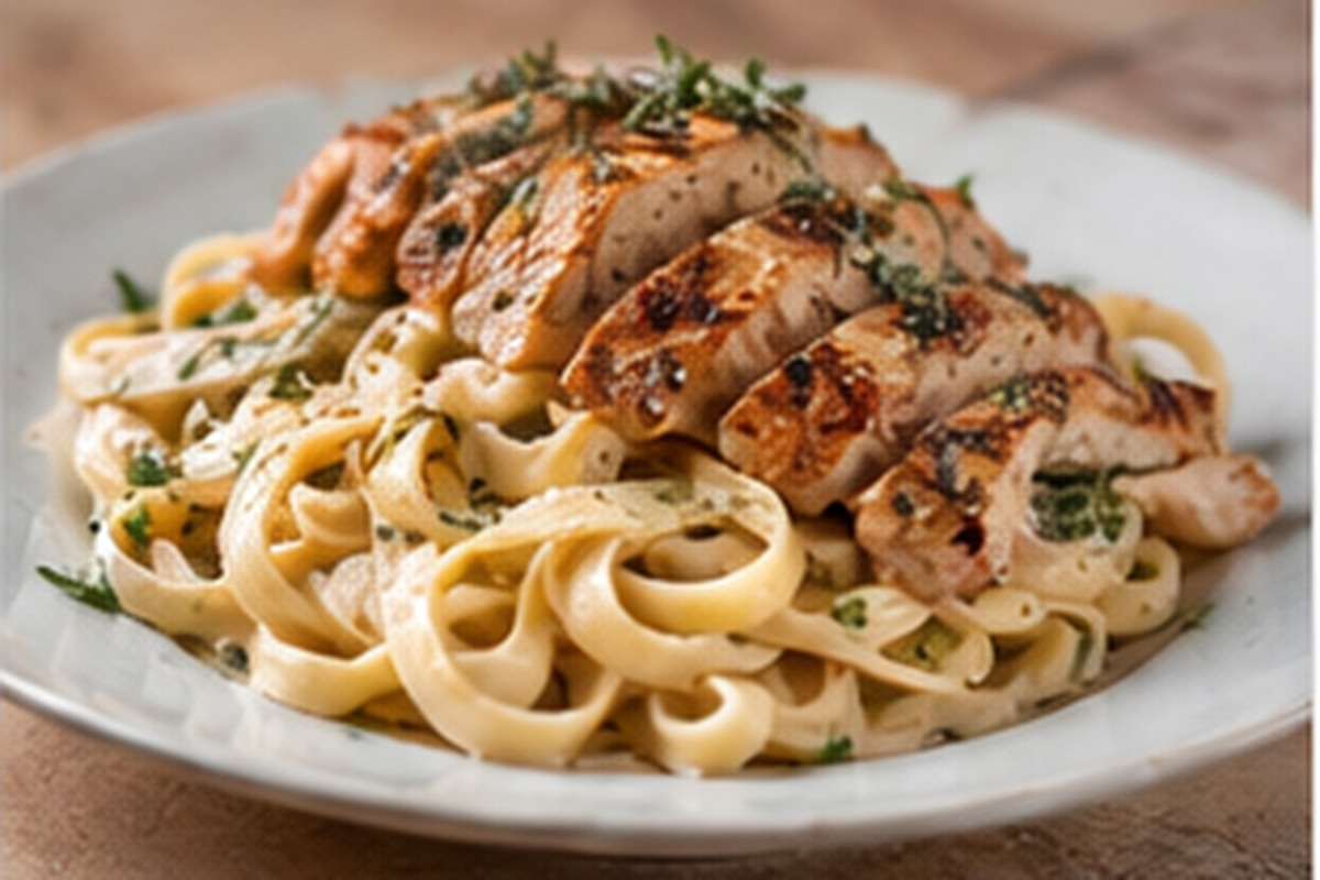 Creamy café pasta