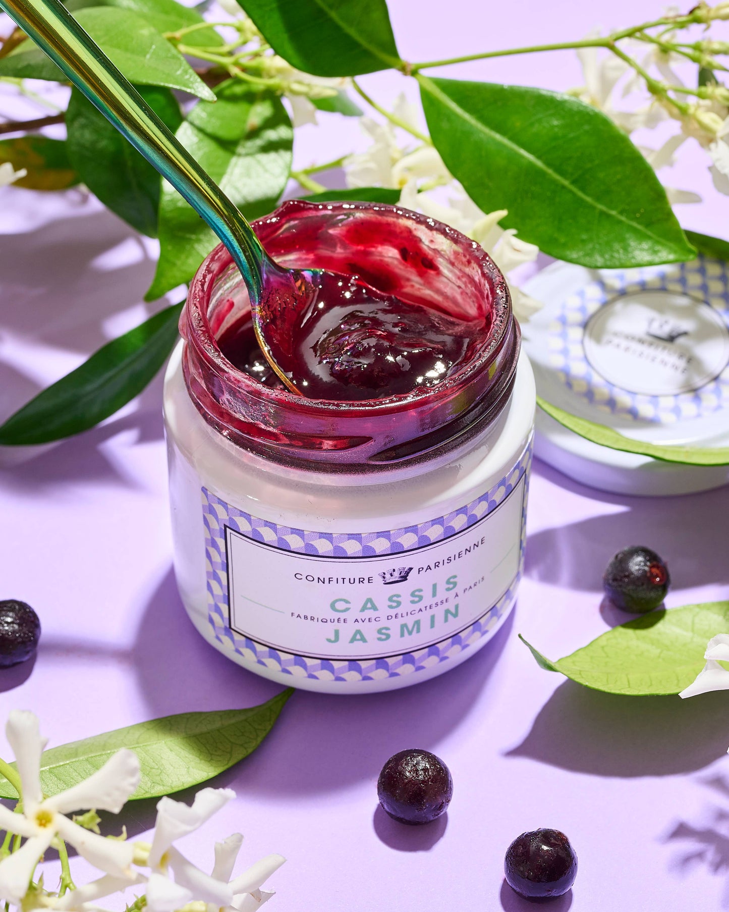 Blackcurrant - Jasmine jam