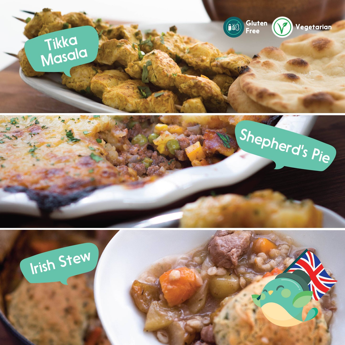 explore UK food & cultural experiential cooking kit