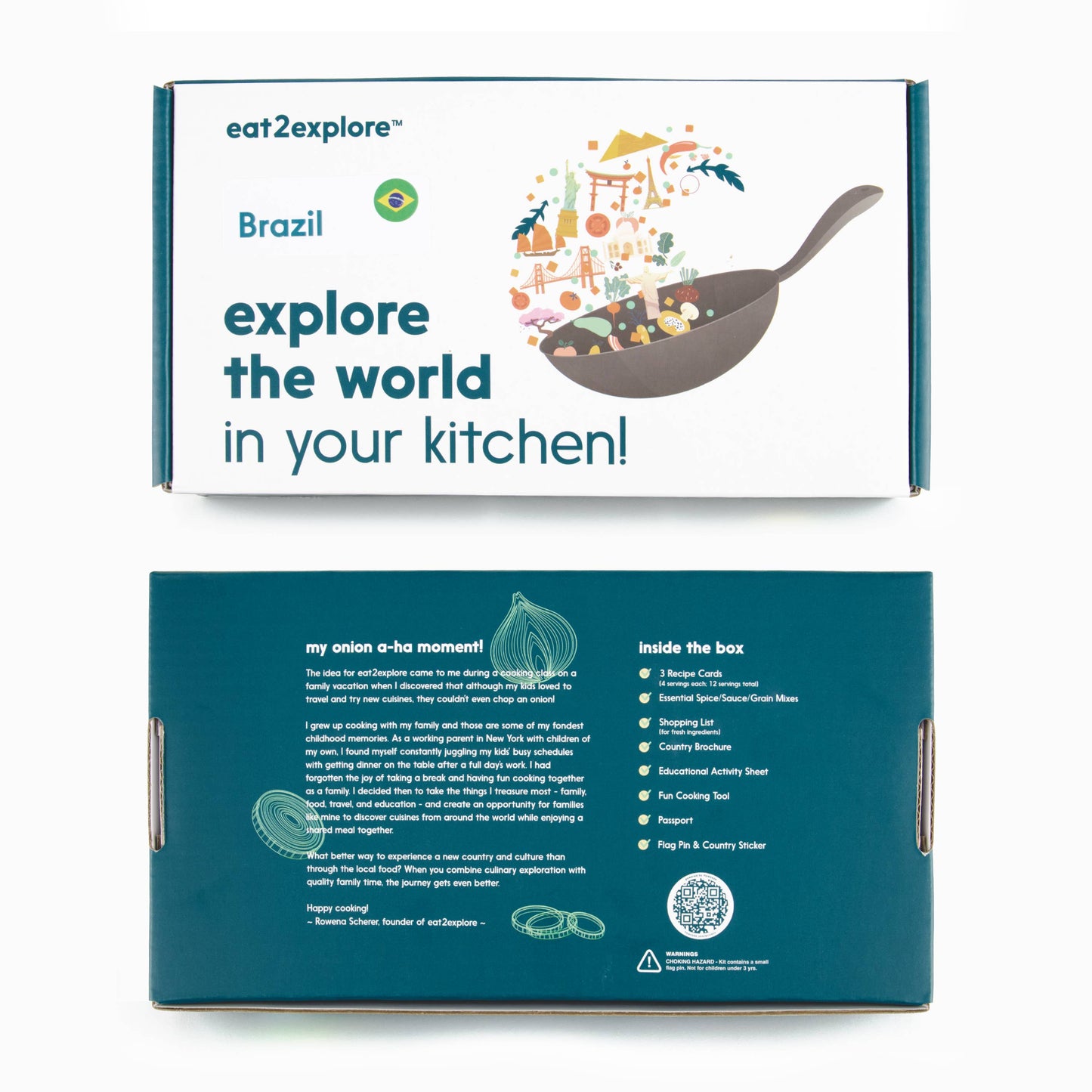explore BRAZIL food & cultural experiential cooking kit