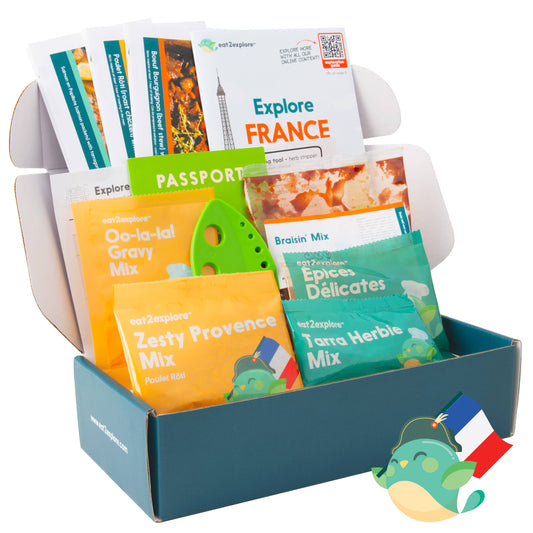 explore FRANCE food & cultural experiential cooking kit