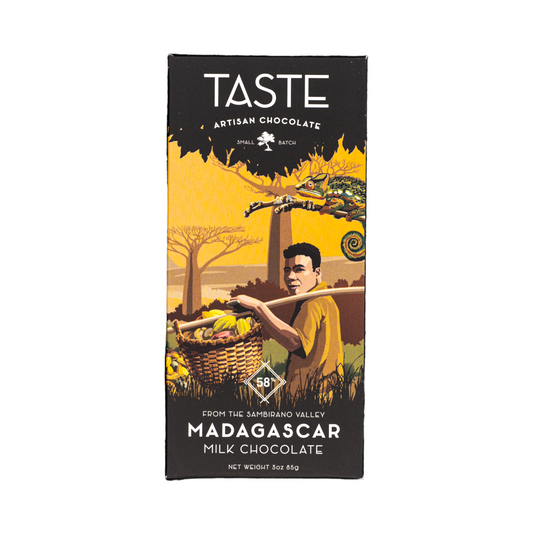 Madagascar Milk 58% - TAC 3oz Full Bar