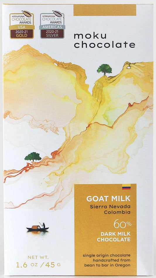 Goat Milk 60% Dark Milk Chocolate (Award Winner)